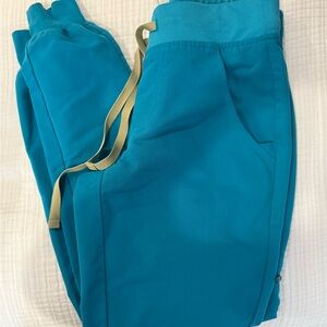 Figs teal Jogger Pants xxs